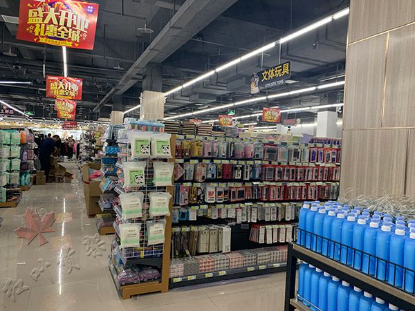 鄭州西域圣亞超市貨架案例